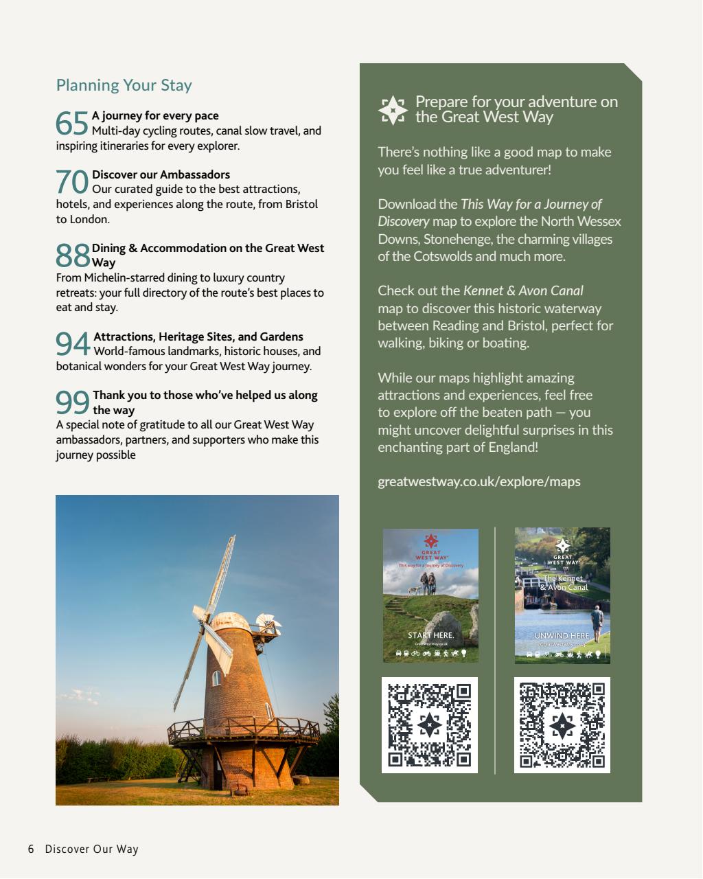 Great West Way Travel Preview Pages