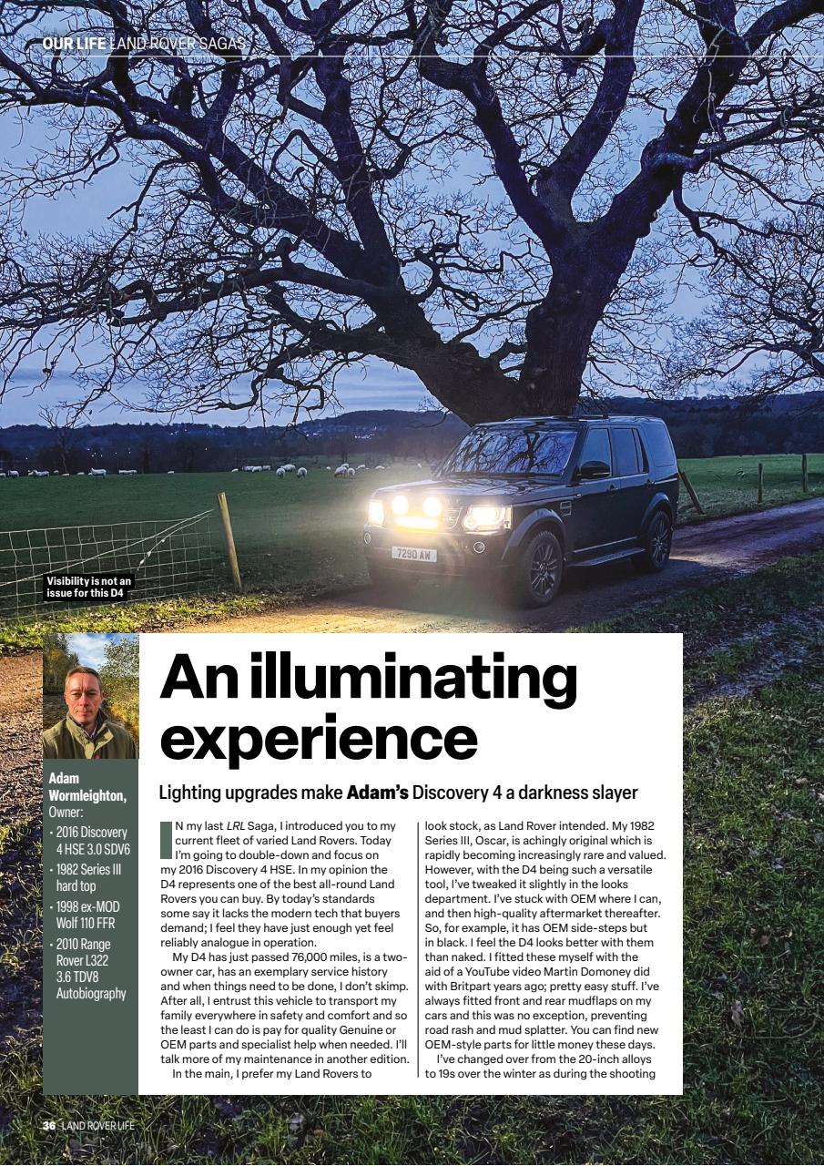 Land Rover Life Preview Pages