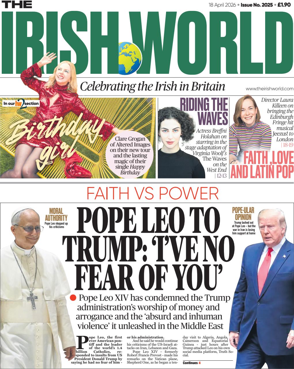 Irish World Preview Pages