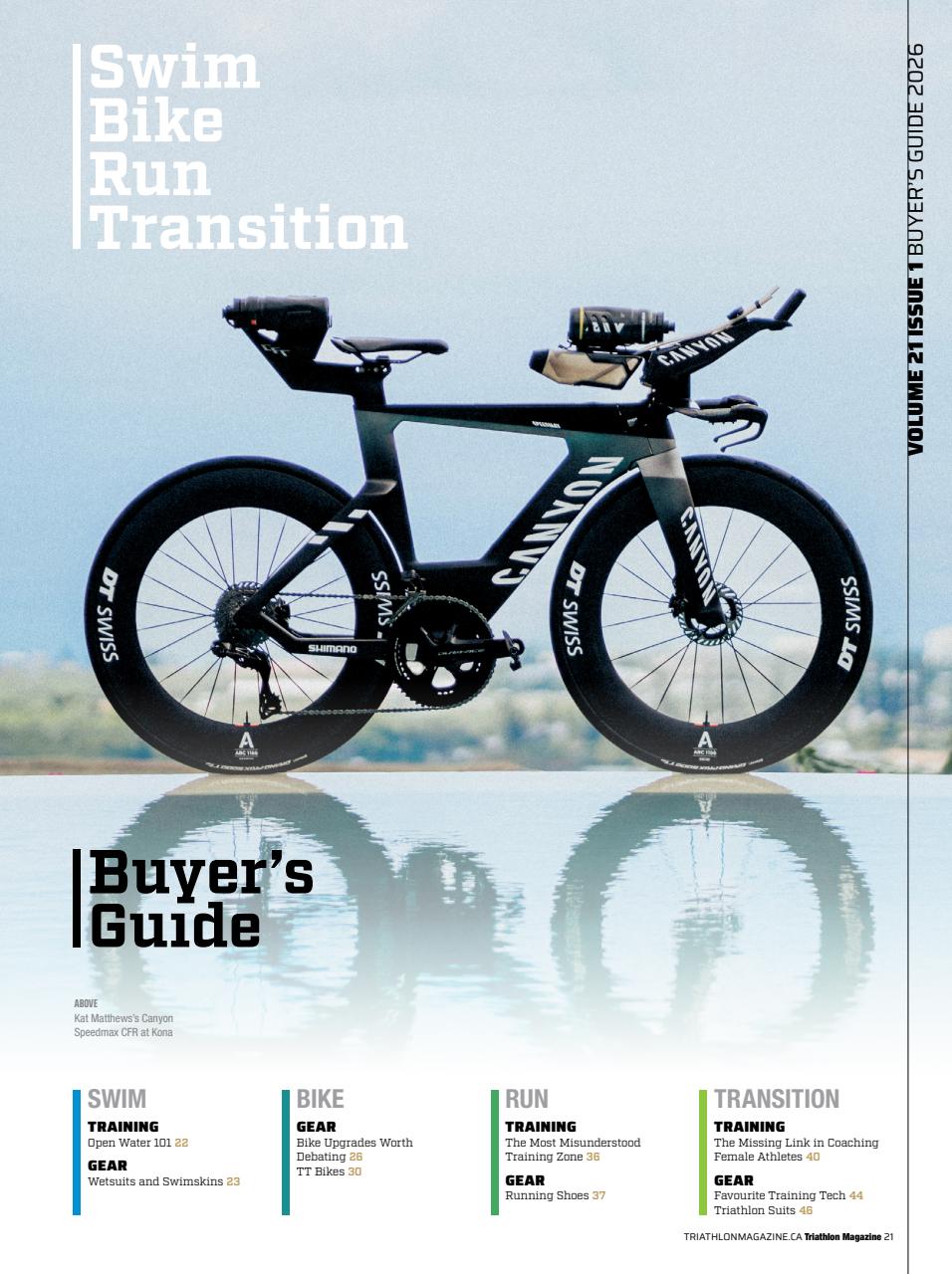 Triathlon Magazine Canada Preview Pages