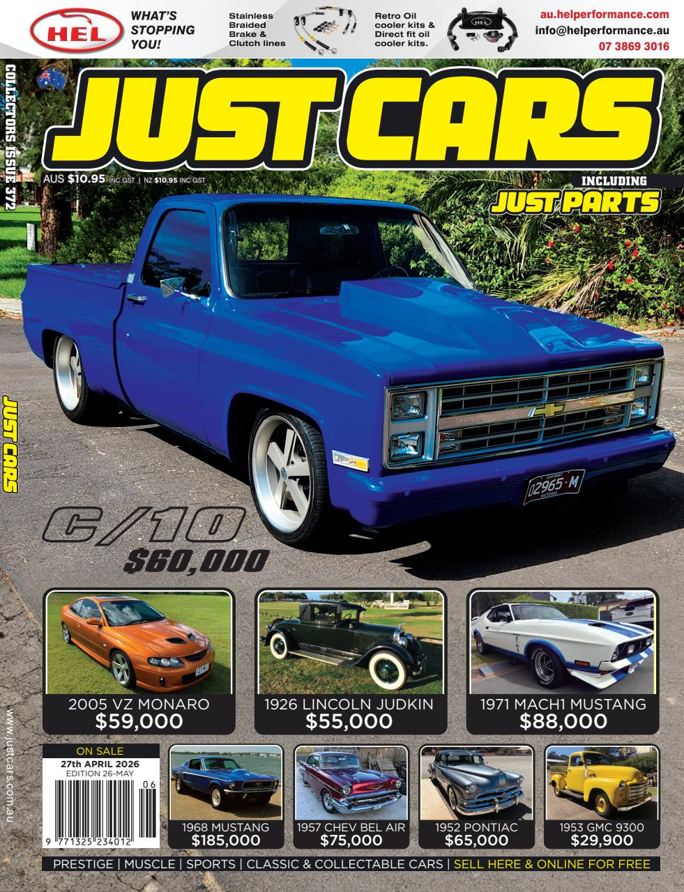 JUST CARS Preview Pages