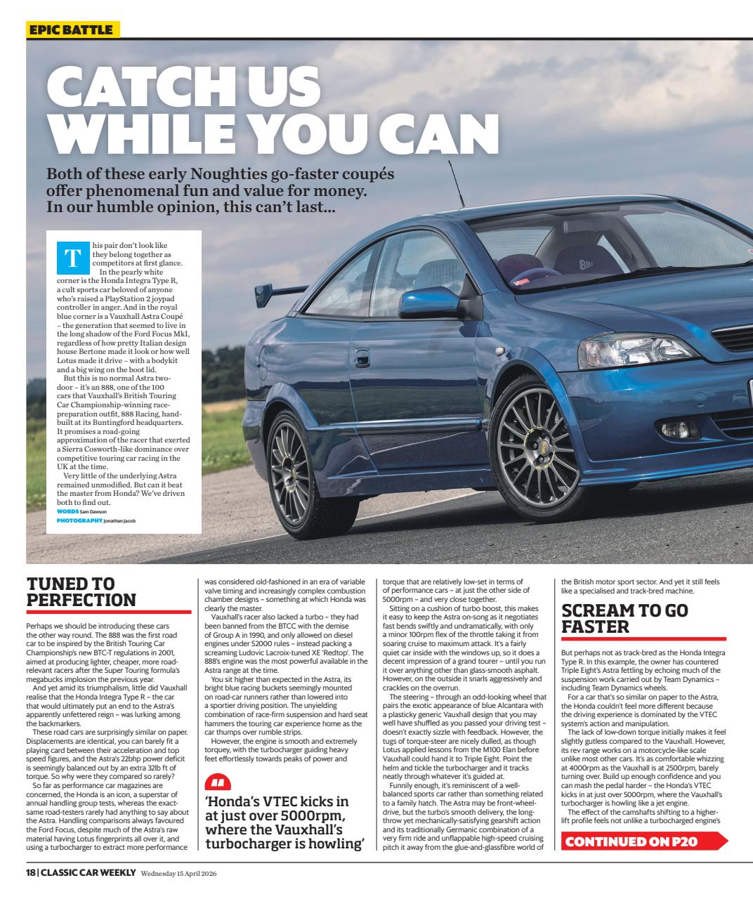 Classic Car Weekly Preview Pages