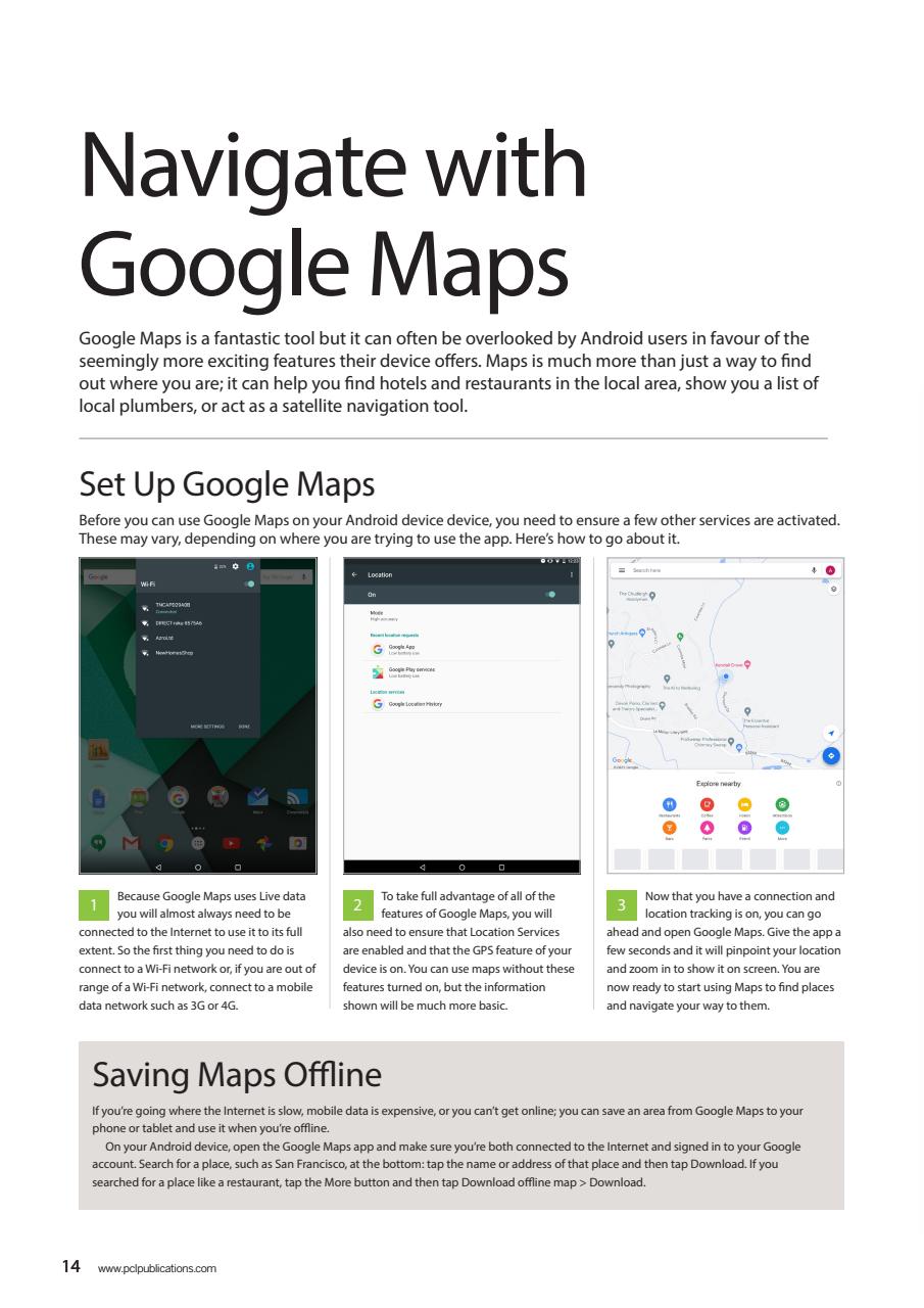 Android Smartphones & Tablets The Complete Manual Preview Pages