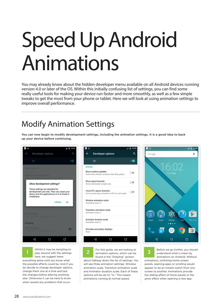 Android Smartphones & Tablets The Complete Manual Preview Pages
