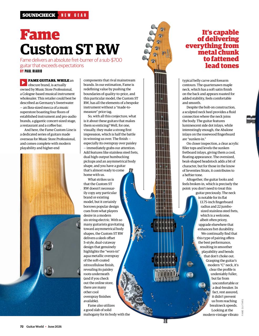 Guitar World Preview Pages