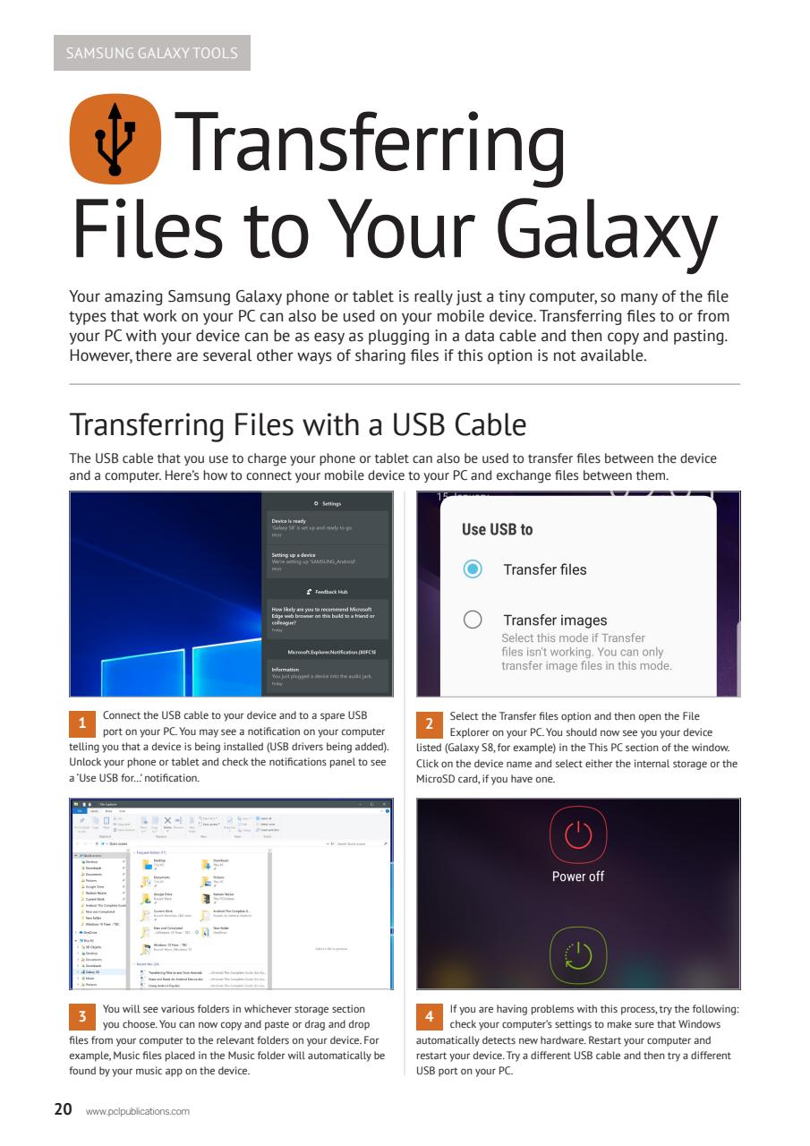 Samsung Galaxy The Complete Manual Preview Pages