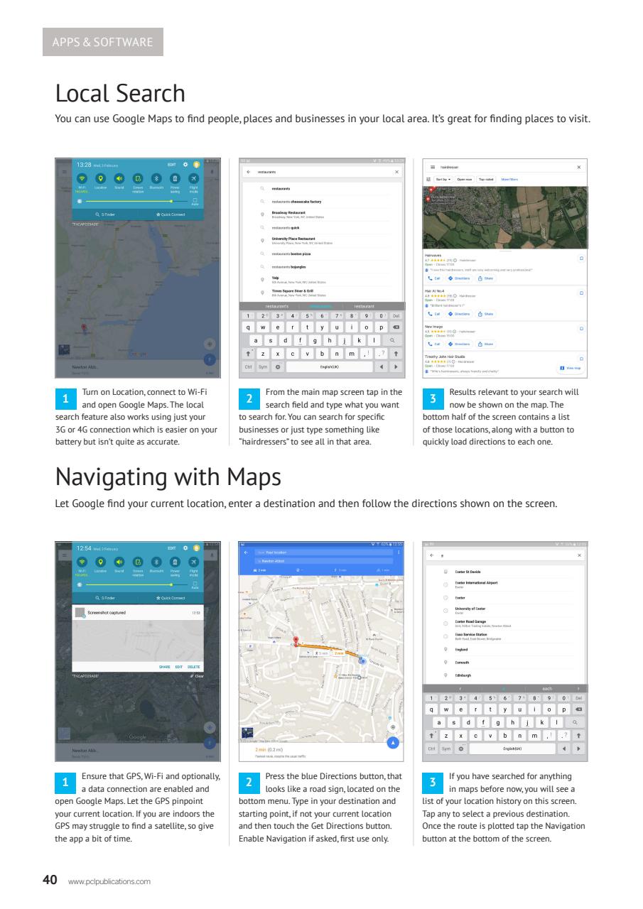 Samsung Galaxy The Complete Manual Preview Pages
