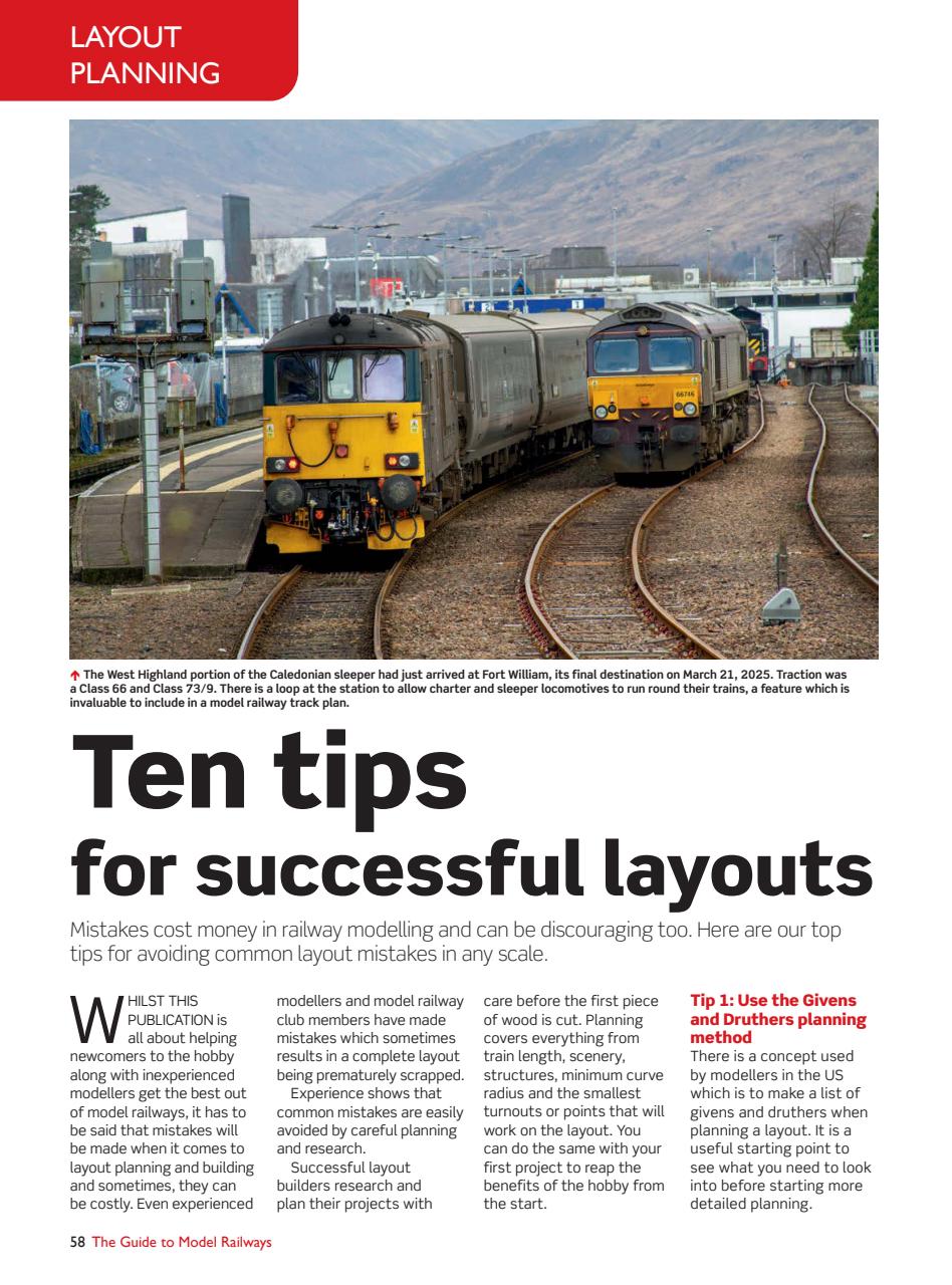 The Guide to Model Railways Preview Pages