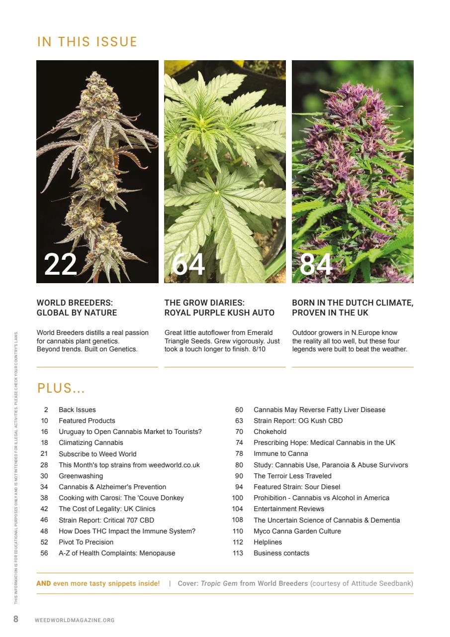 Weed World Preview Pages