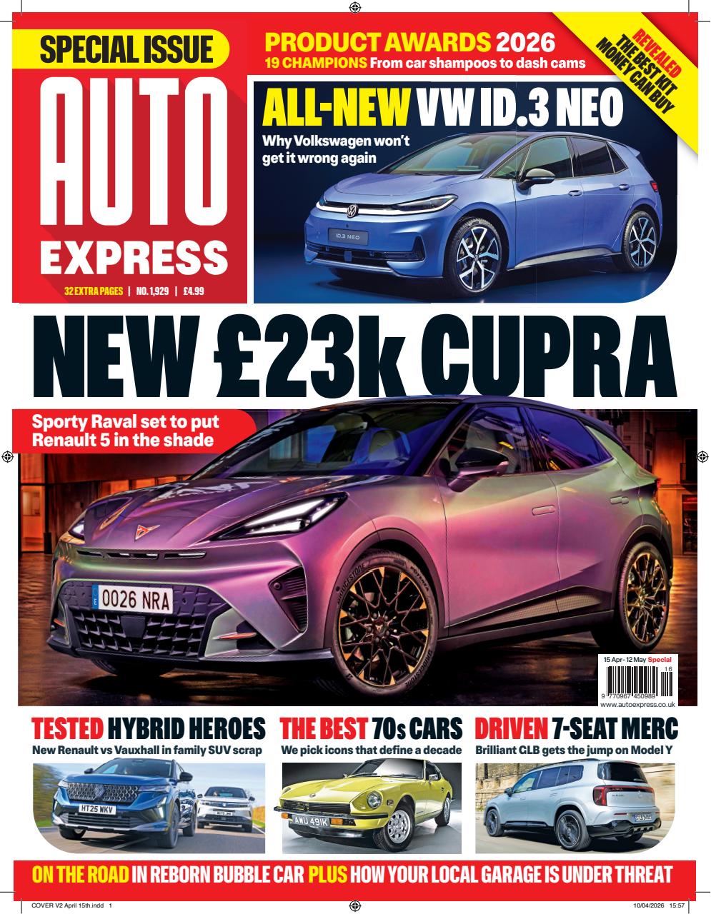 Auto Express Preview Pages
