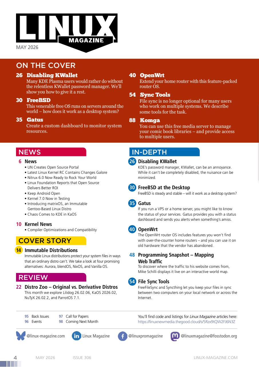 Linux Magazine Preview Pages
