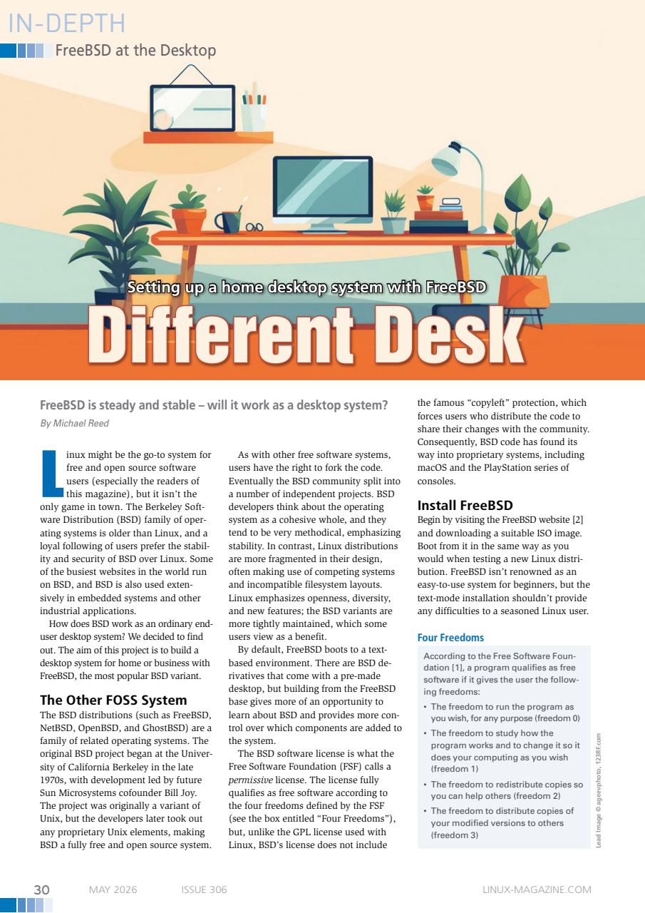 Linux Magazine Preview Pages