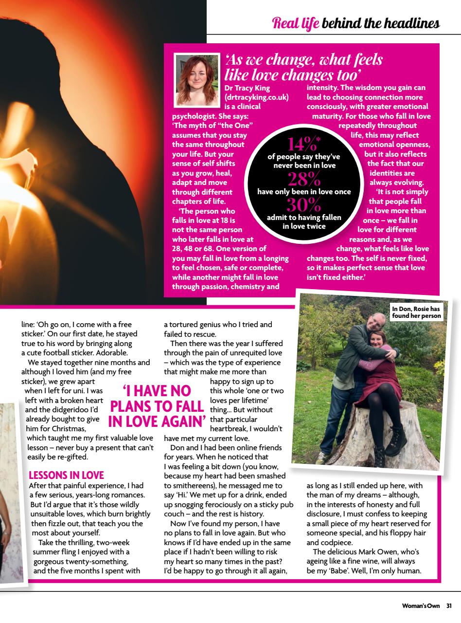 Woman's Own Preview Pages