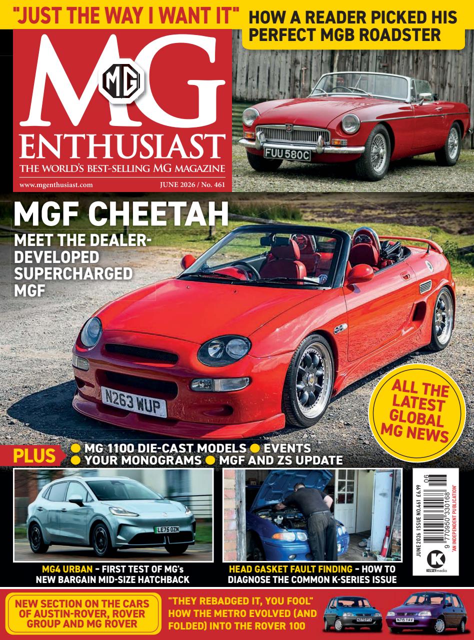 MG Enthusiast Preview Pages