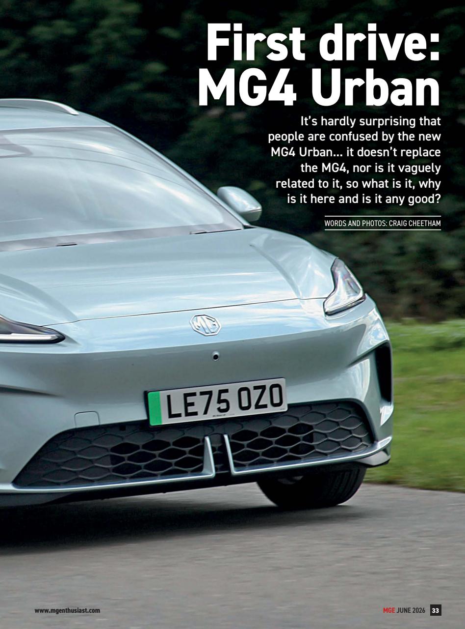 MG Enthusiast Preview Pages