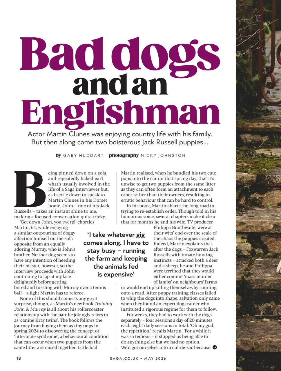 Saga Magazine Preview Pages