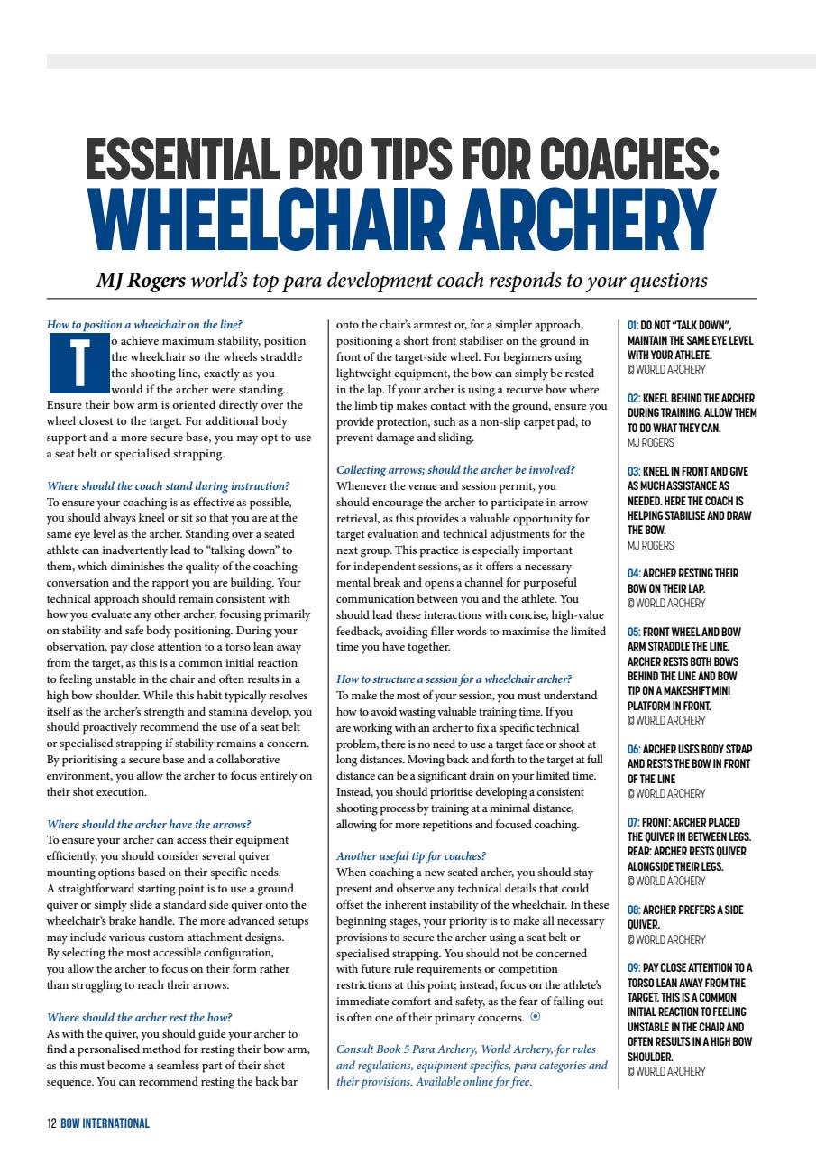 Bow International Preview Pages