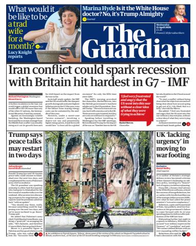 The Guardian Newspaper issue Wednesday, 15 April 2026