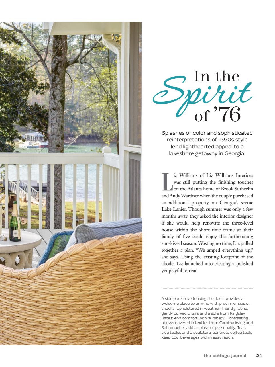 The Cottage Journal Preview Pages