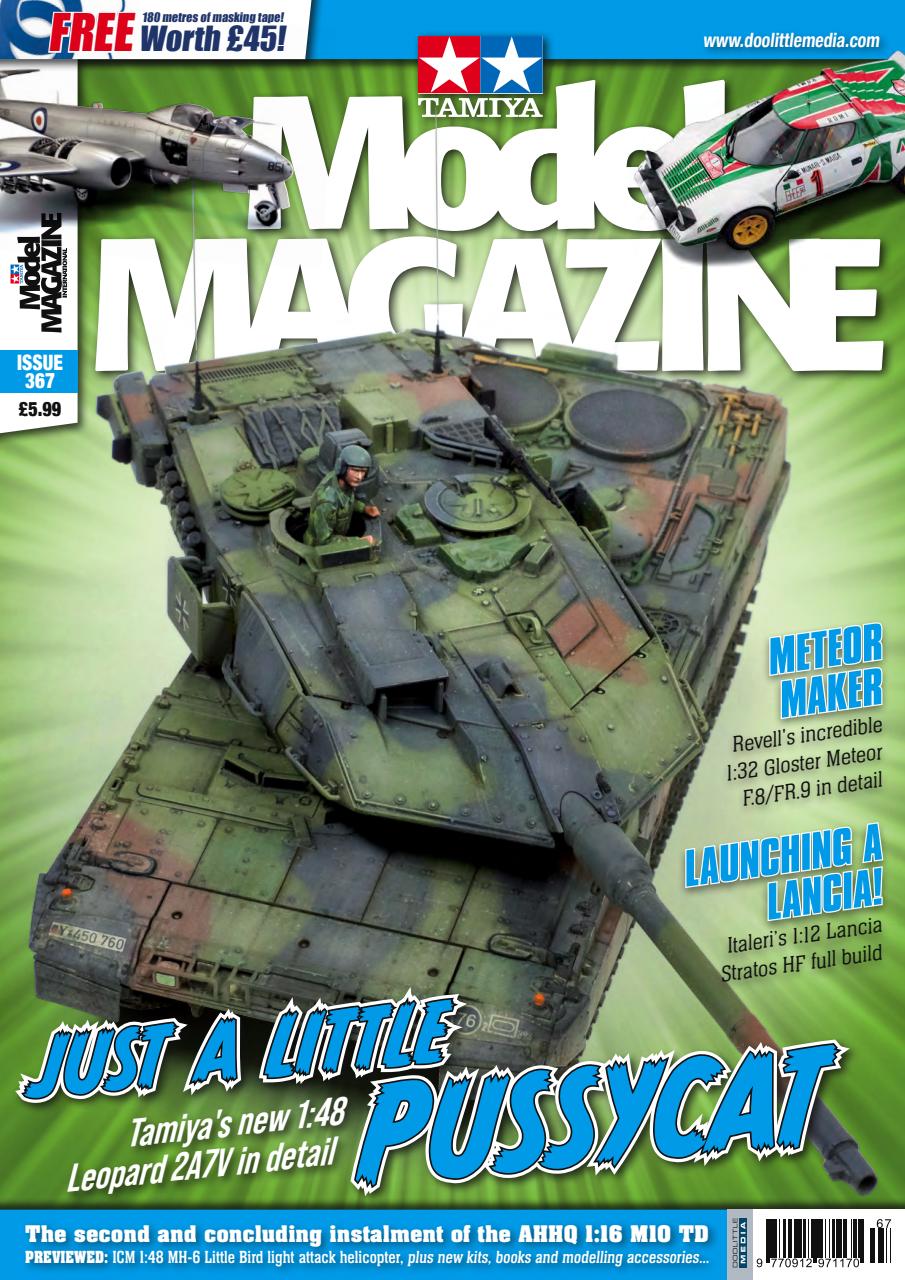 Tamiya Model Magazine Preview Pages
