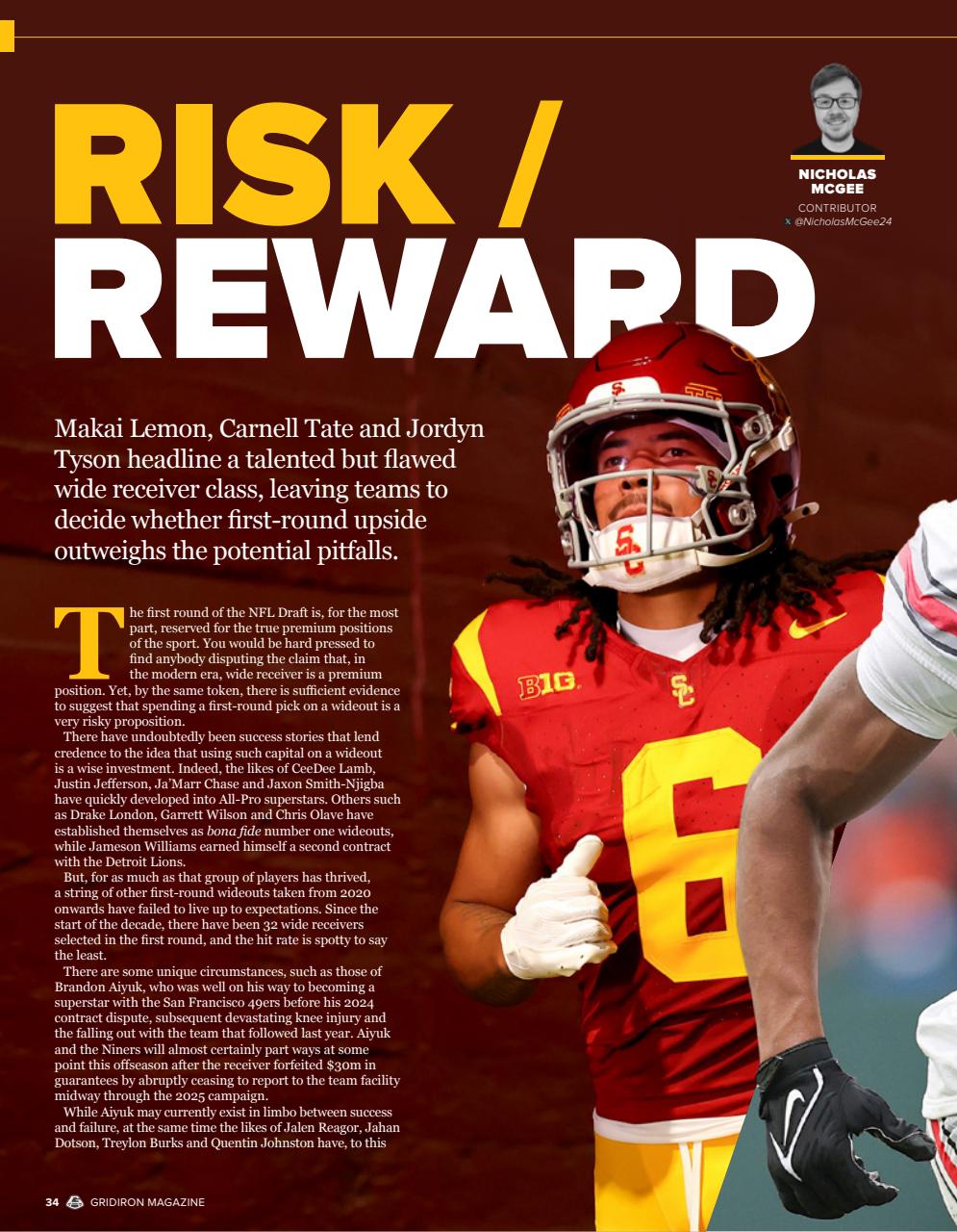 Gridiron Preview Pages
