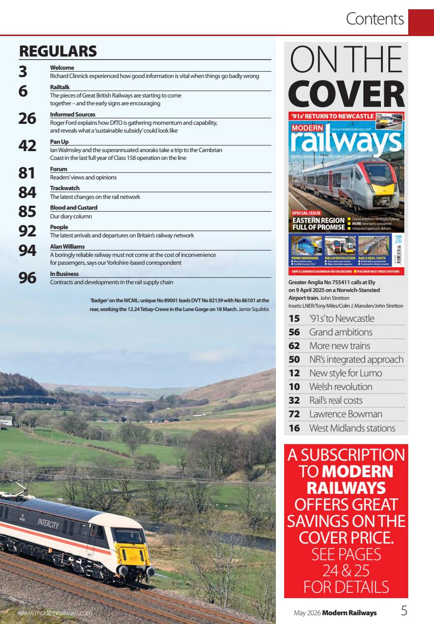 Modern Railways Preview Pages