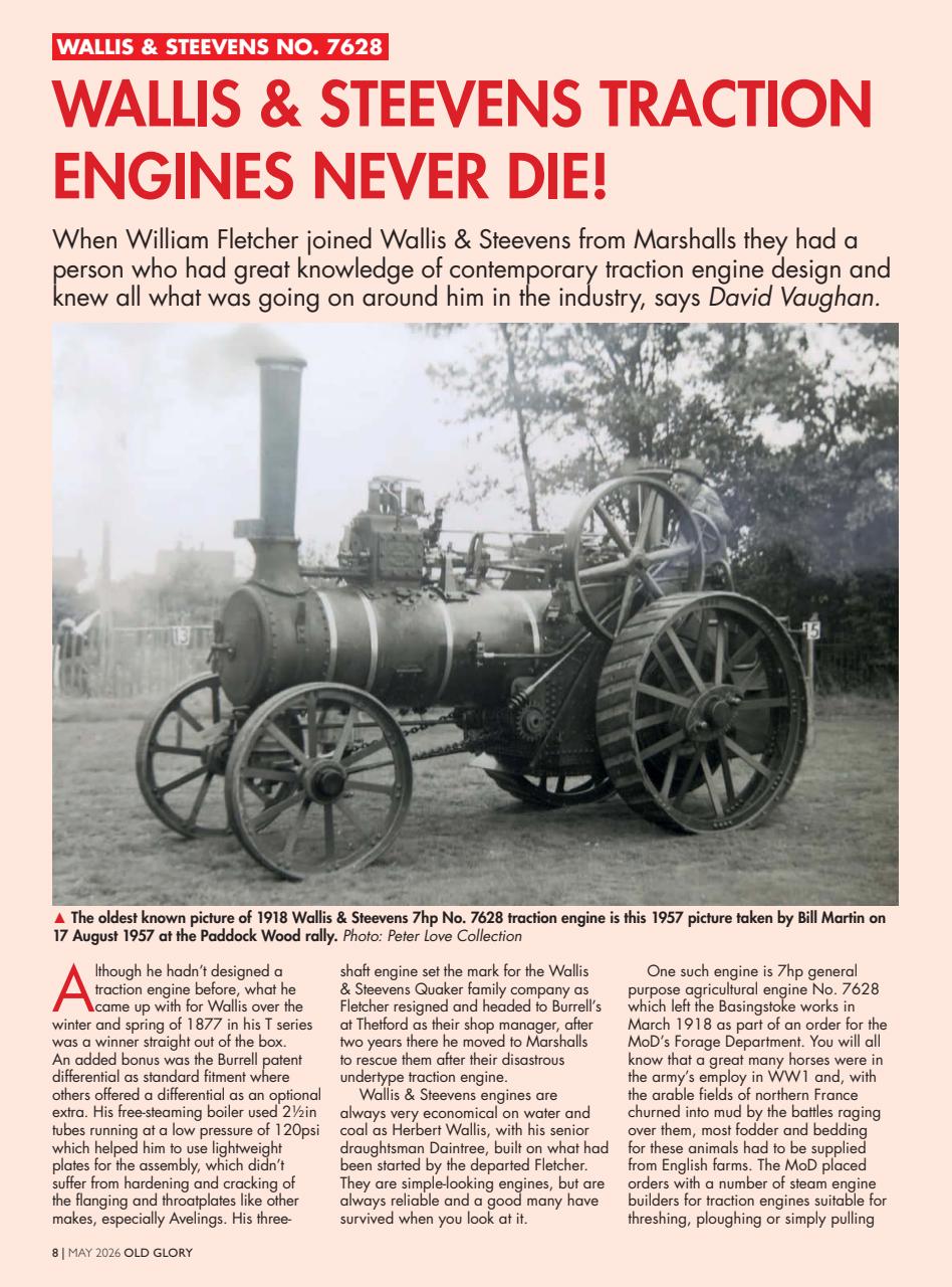Old Glory Magazine Preview Pages