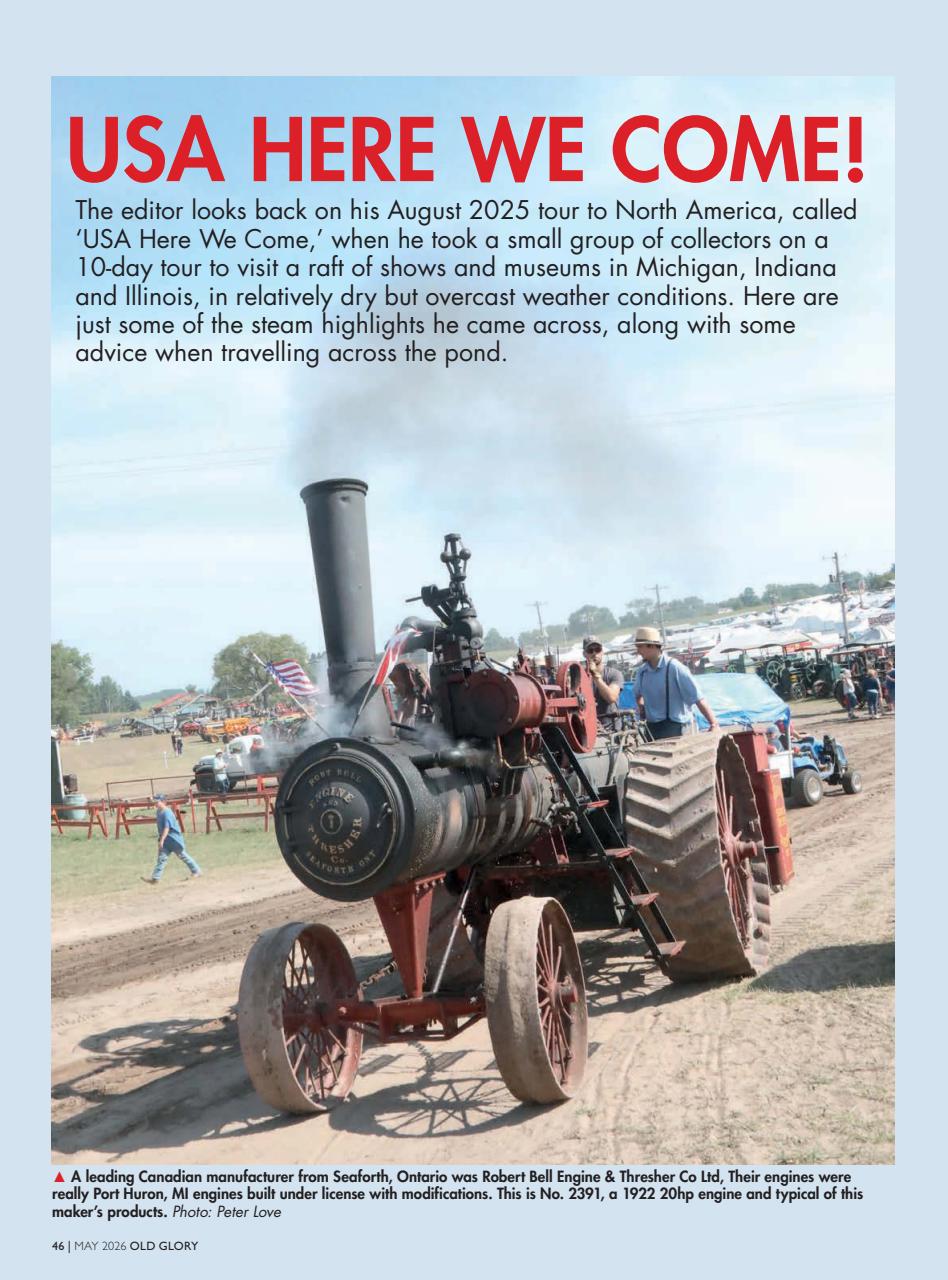 Old Glory Magazine Preview Pages