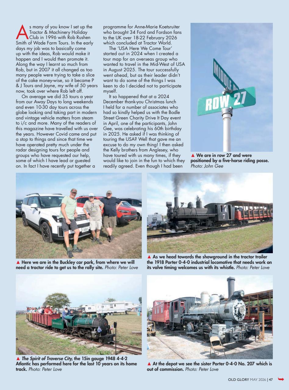 Old Glory Magazine Preview Pages