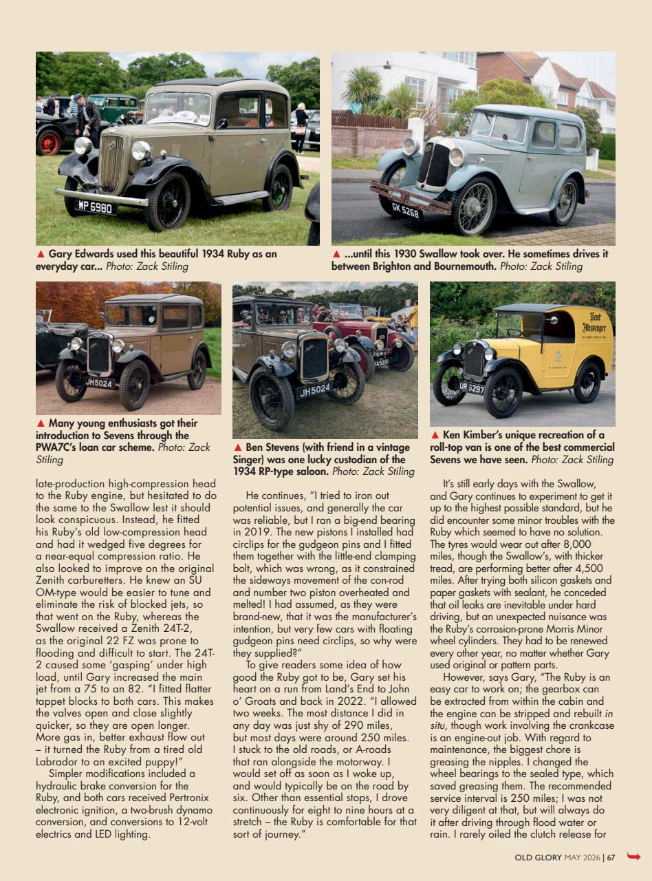 Old Glory Magazine Preview Pages