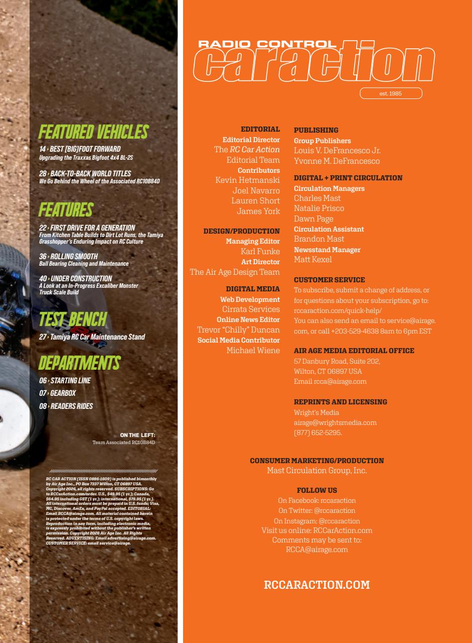 RC Car Action Preview Pages