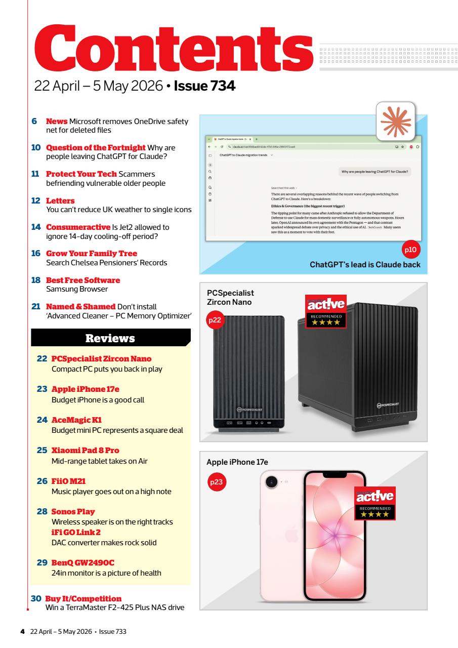 Computer Active Preview Pages
