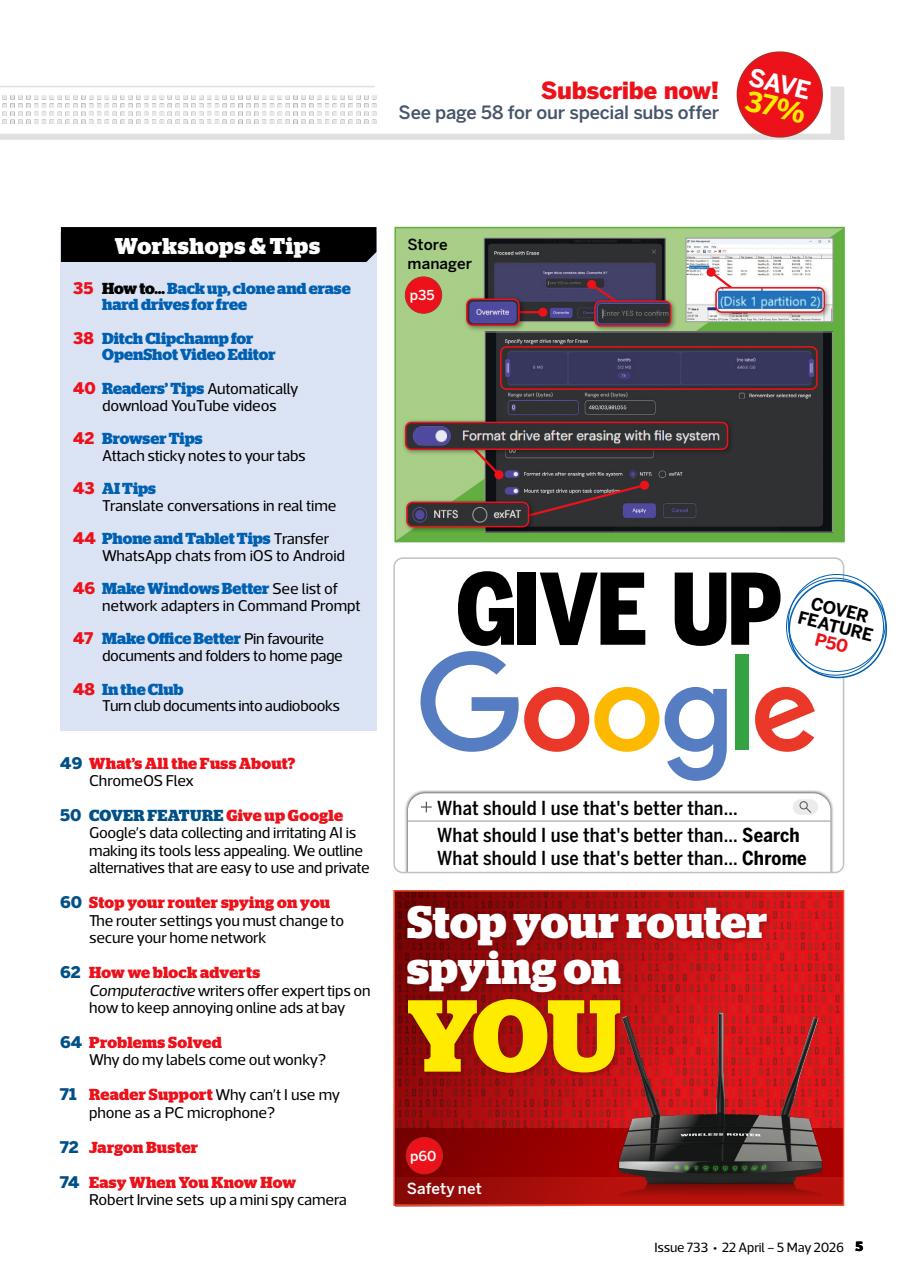 Computer Active Preview Pages