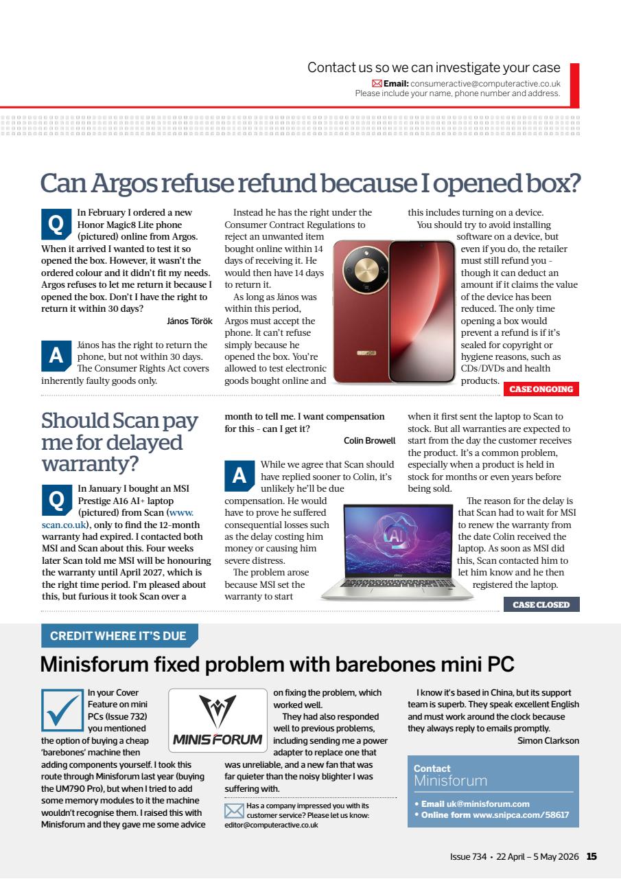 Computer Active Preview Pages