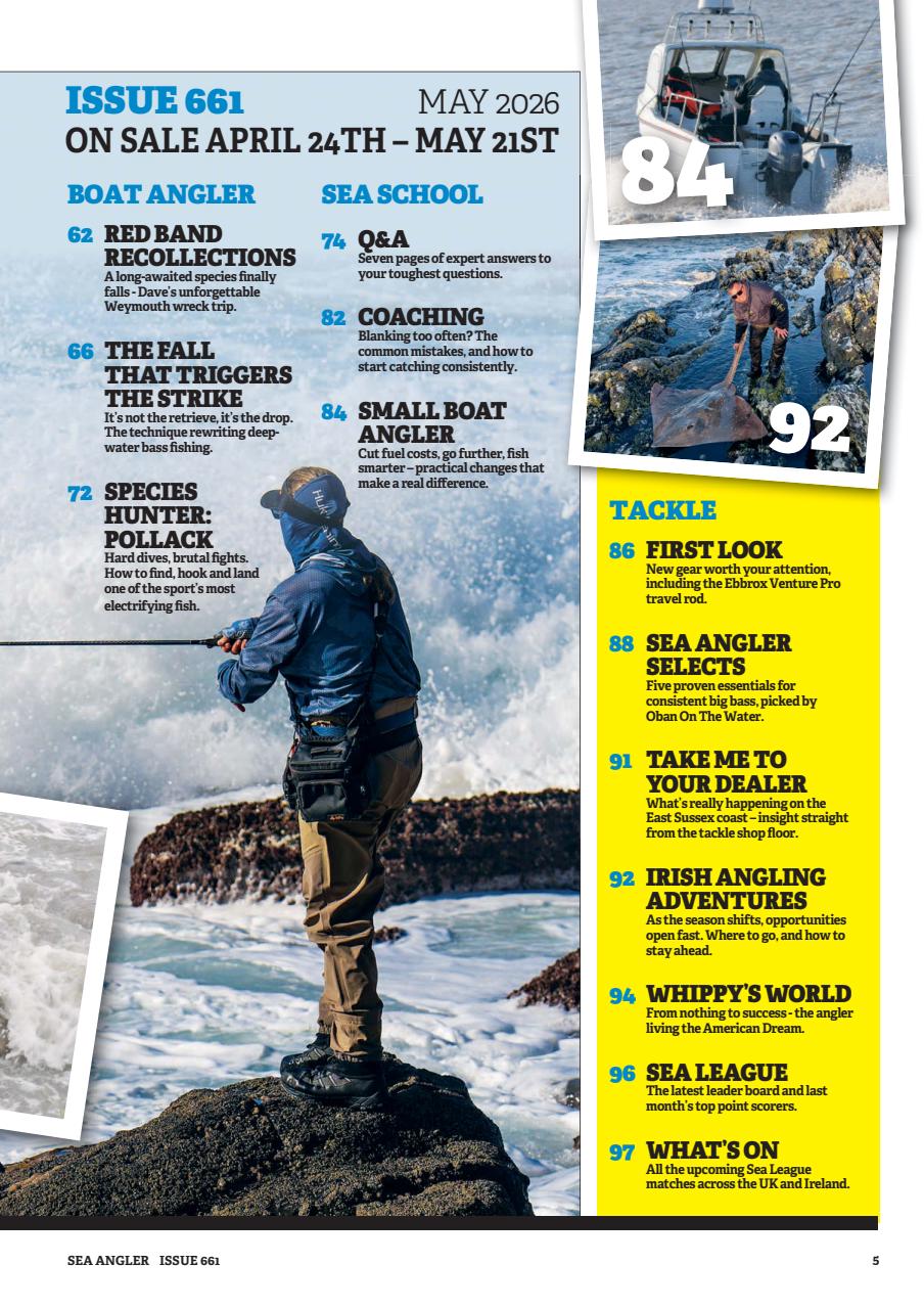 Sea Angler Preview Pages