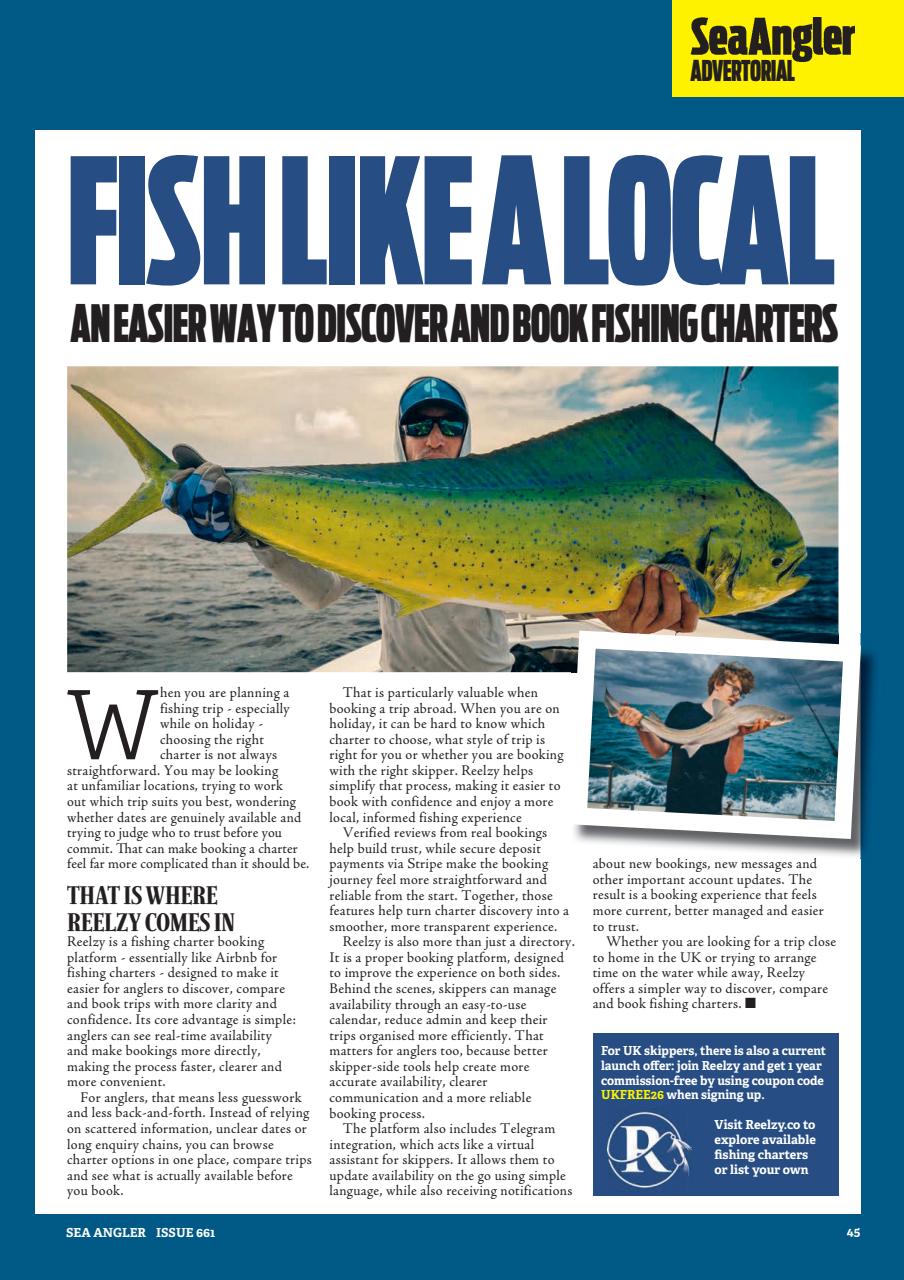 Sea Angler Preview Pages