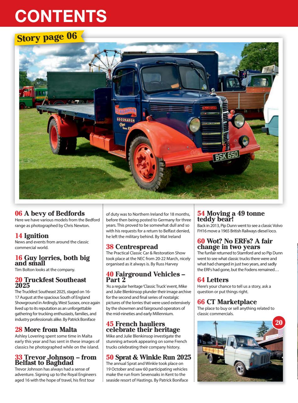Classic Truck Preview Pages