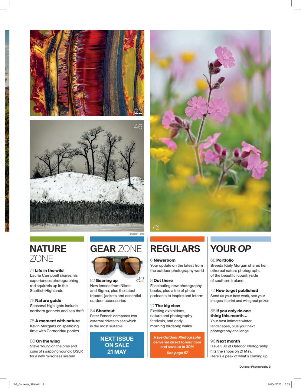 Outdoor Photography Preview Pages