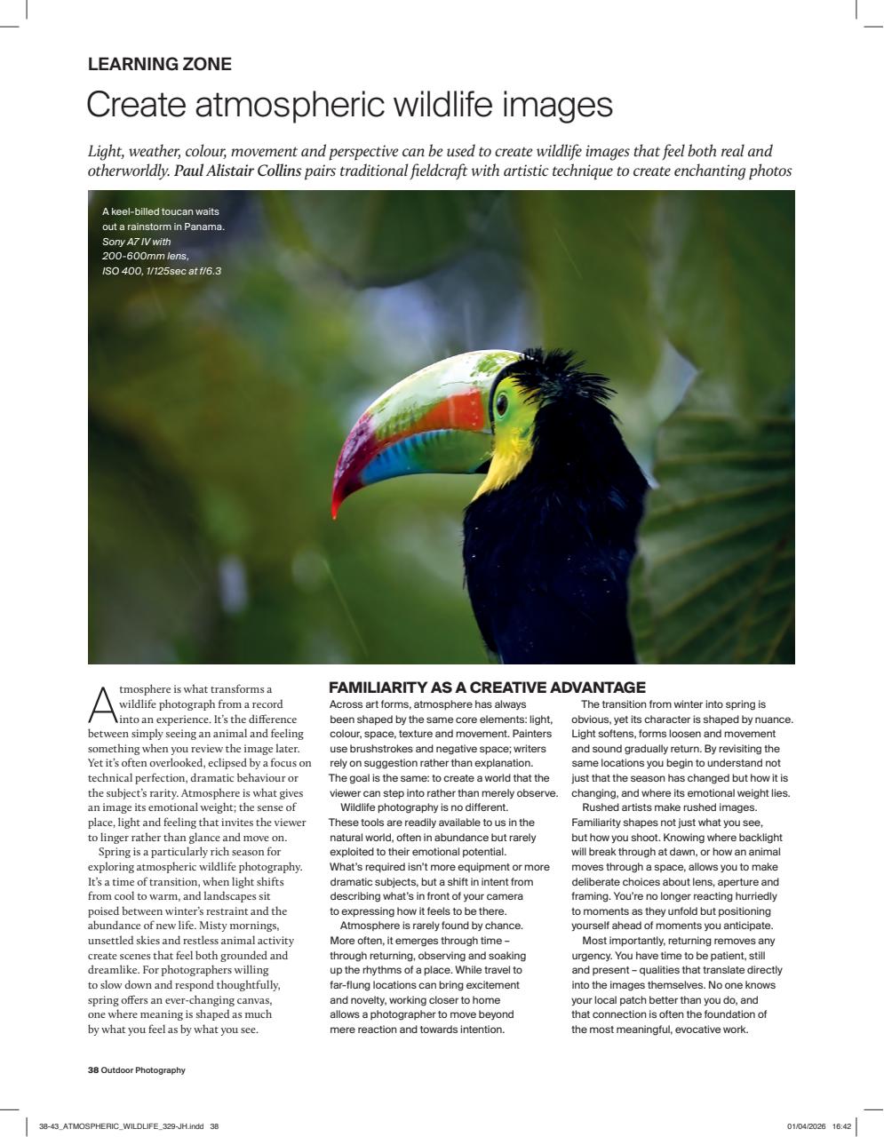 Outdoor Photography Preview Pages