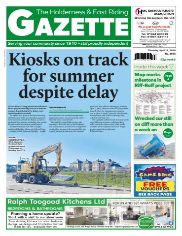 The Holderness & Hornsea Gazette issue Holderness Gazette April 16, 2026
