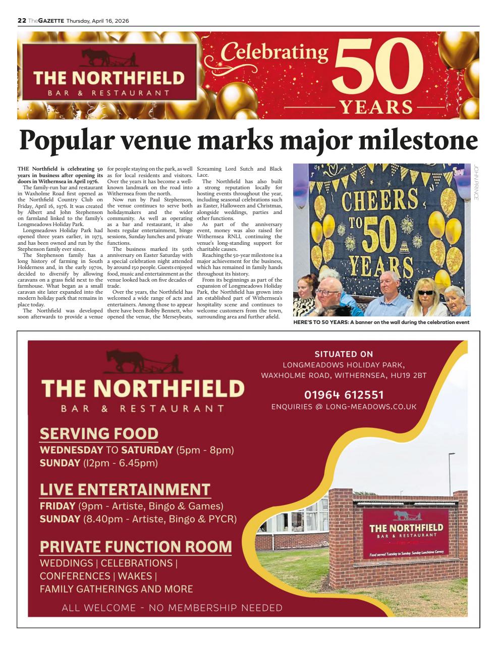 The Holderness & Hornsea Gazette Preview Pages