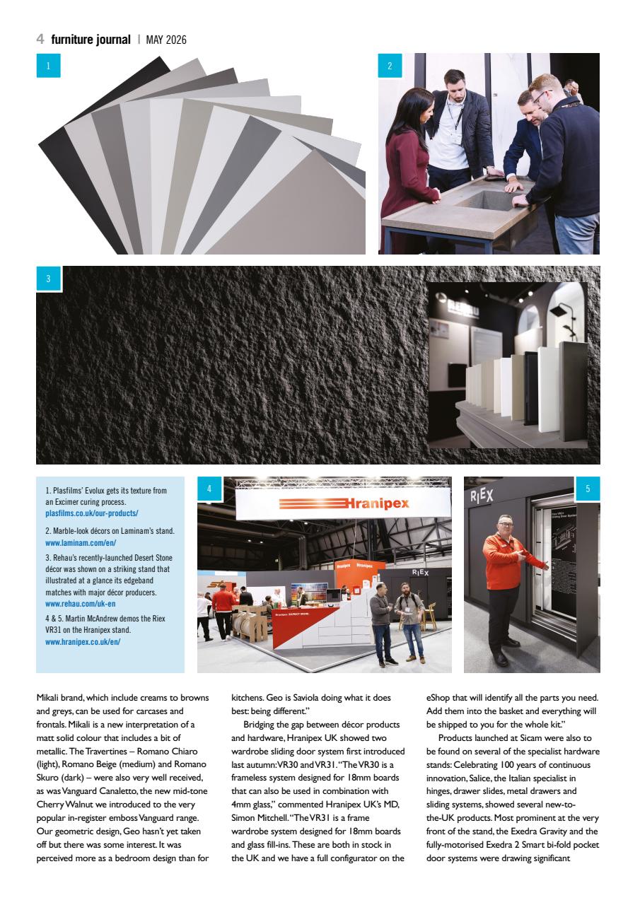 Furniture Journal Magazine Preview Pages