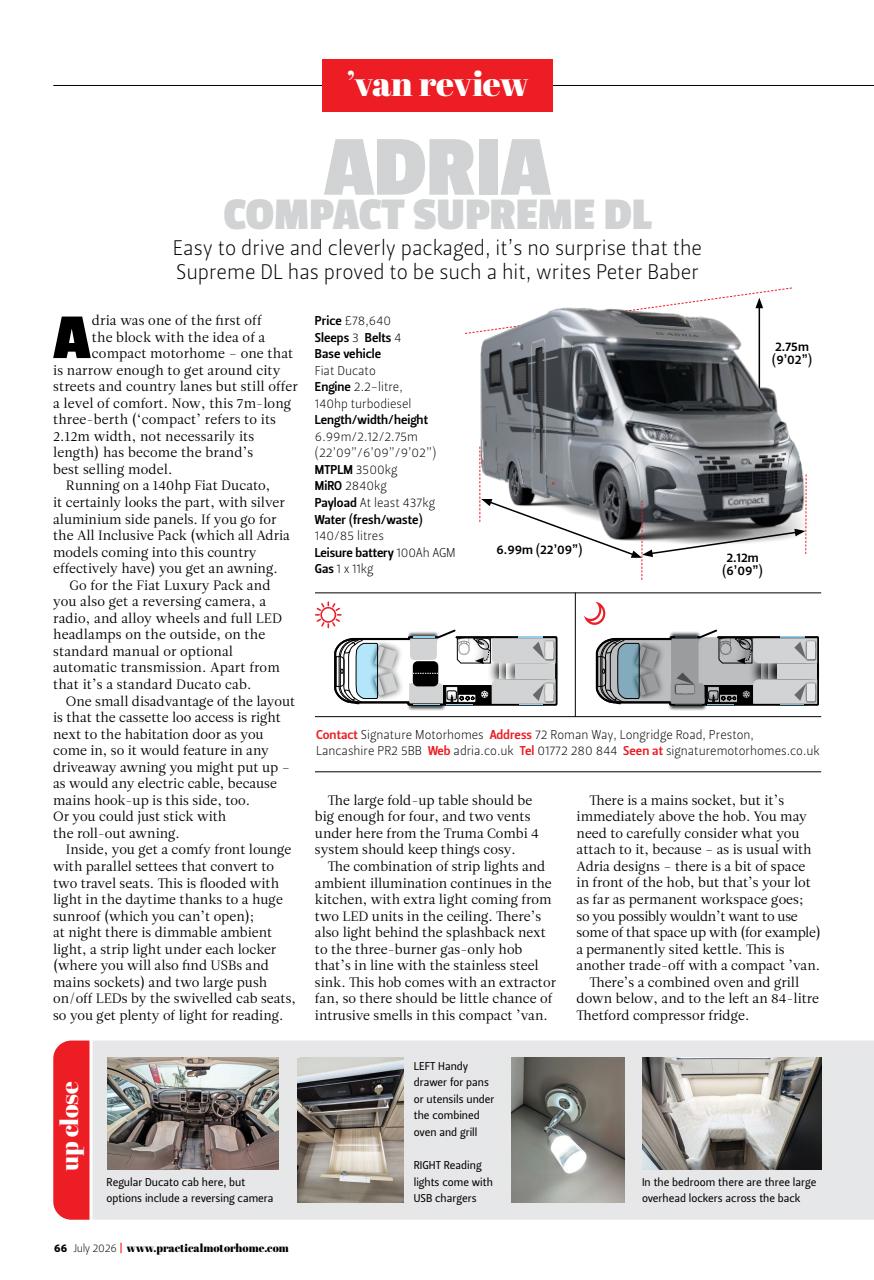 Practical Motorhome Preview Pages