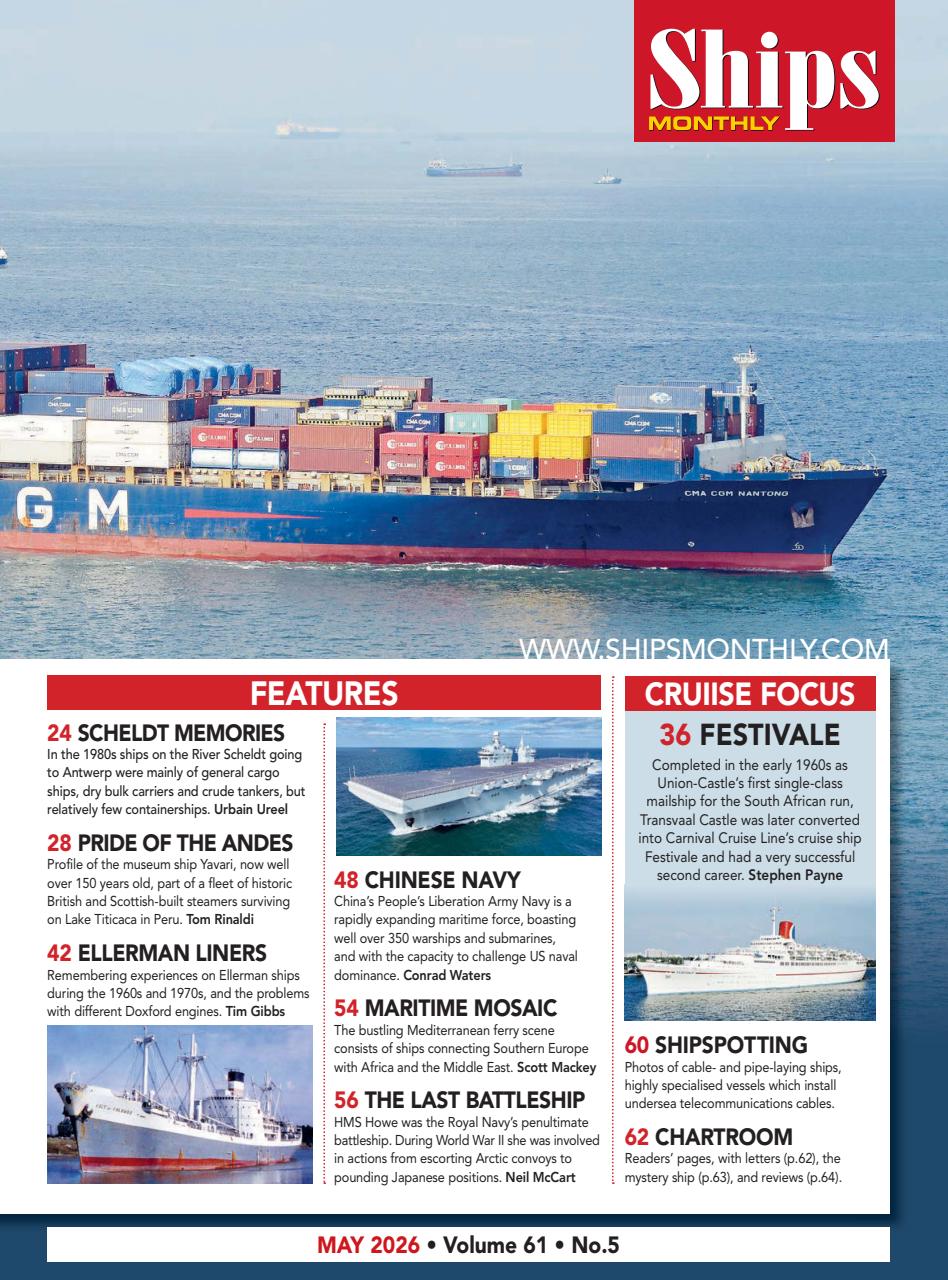 Ships Monthly Preview Pages