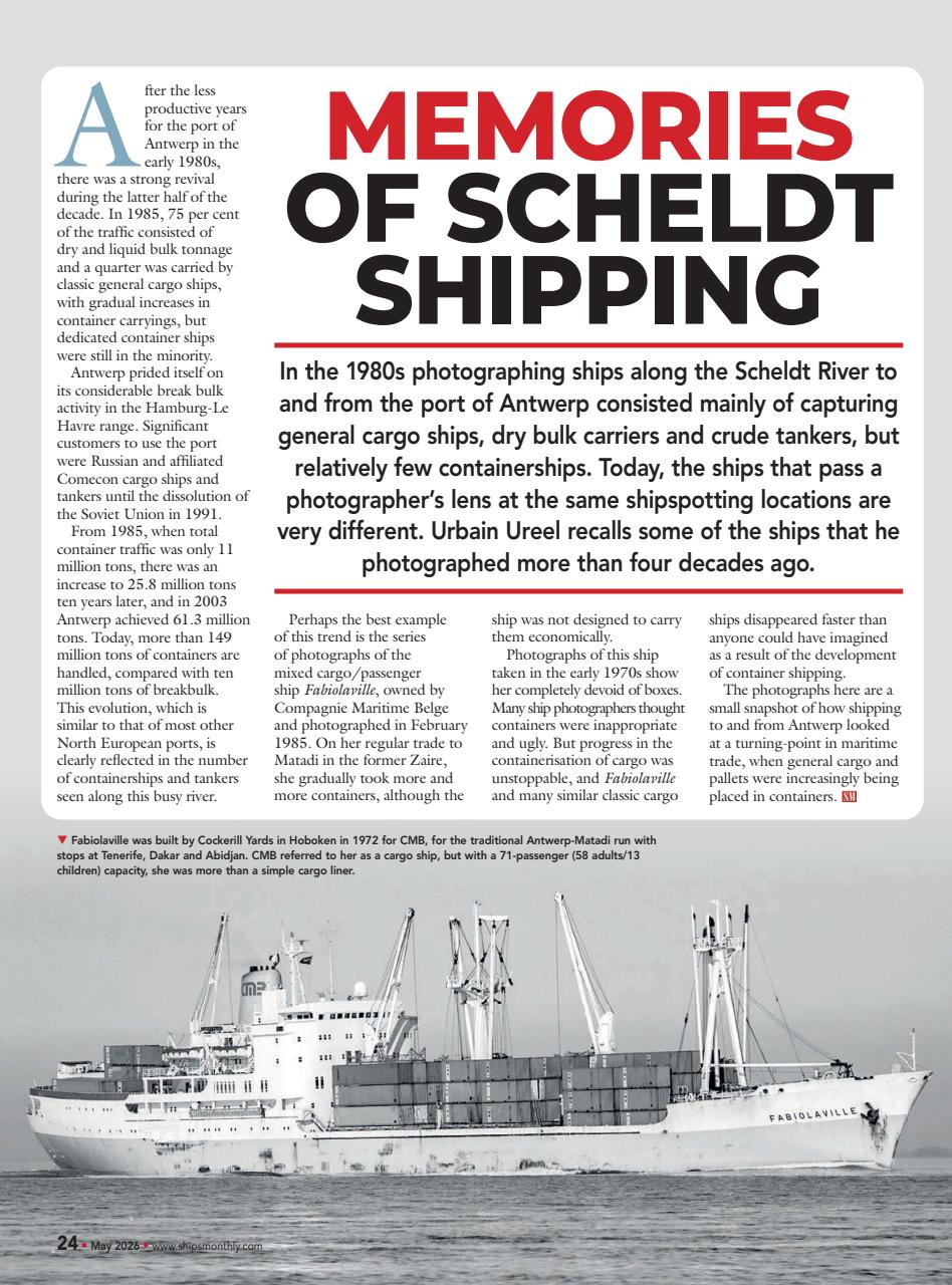 Ships Monthly Preview Pages