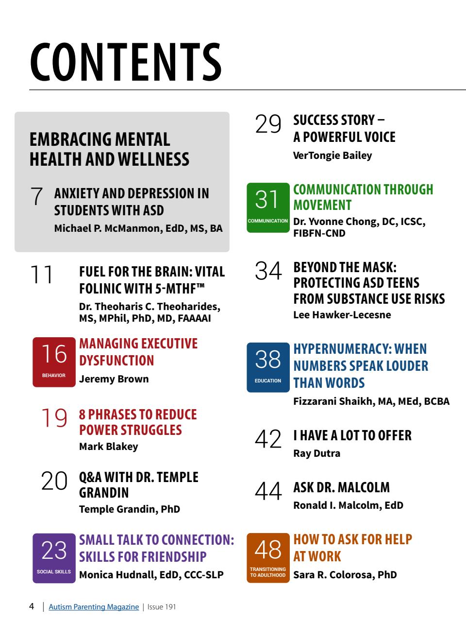 Autism Parenting Preview Pages