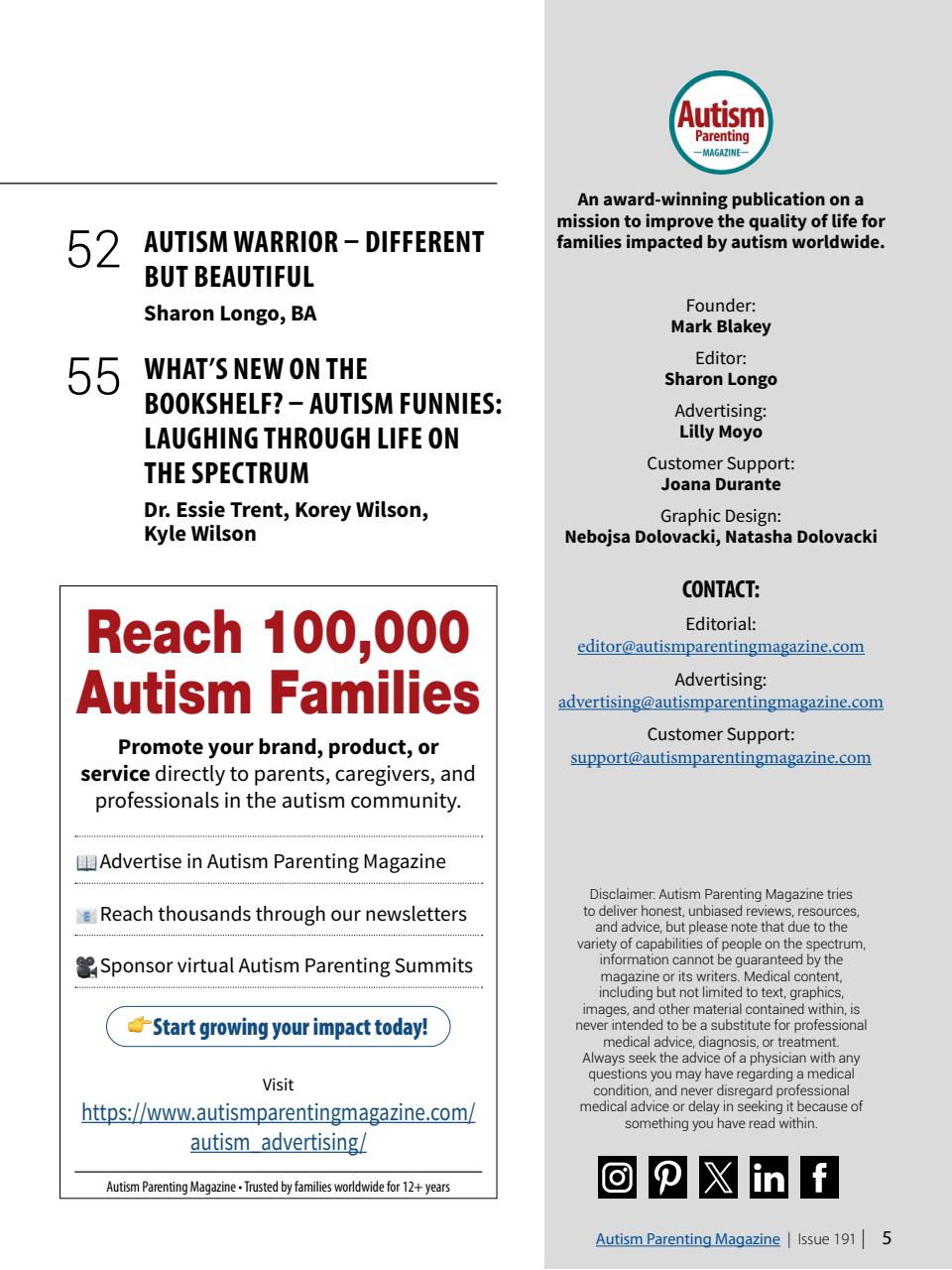 Autism Parenting Preview Pages