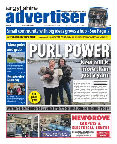 Argyllshire Advertiser issue Friday, April 17, 2026