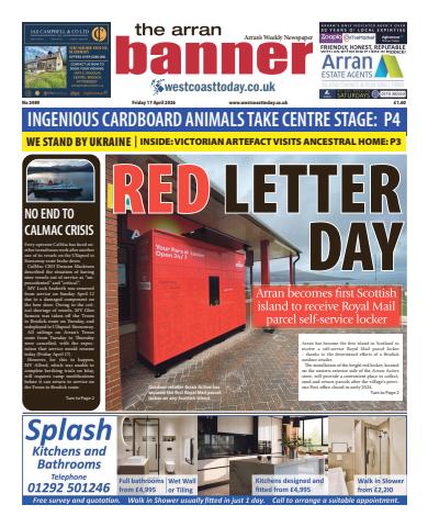 Arran Banner issue Friday, April 17, 2026