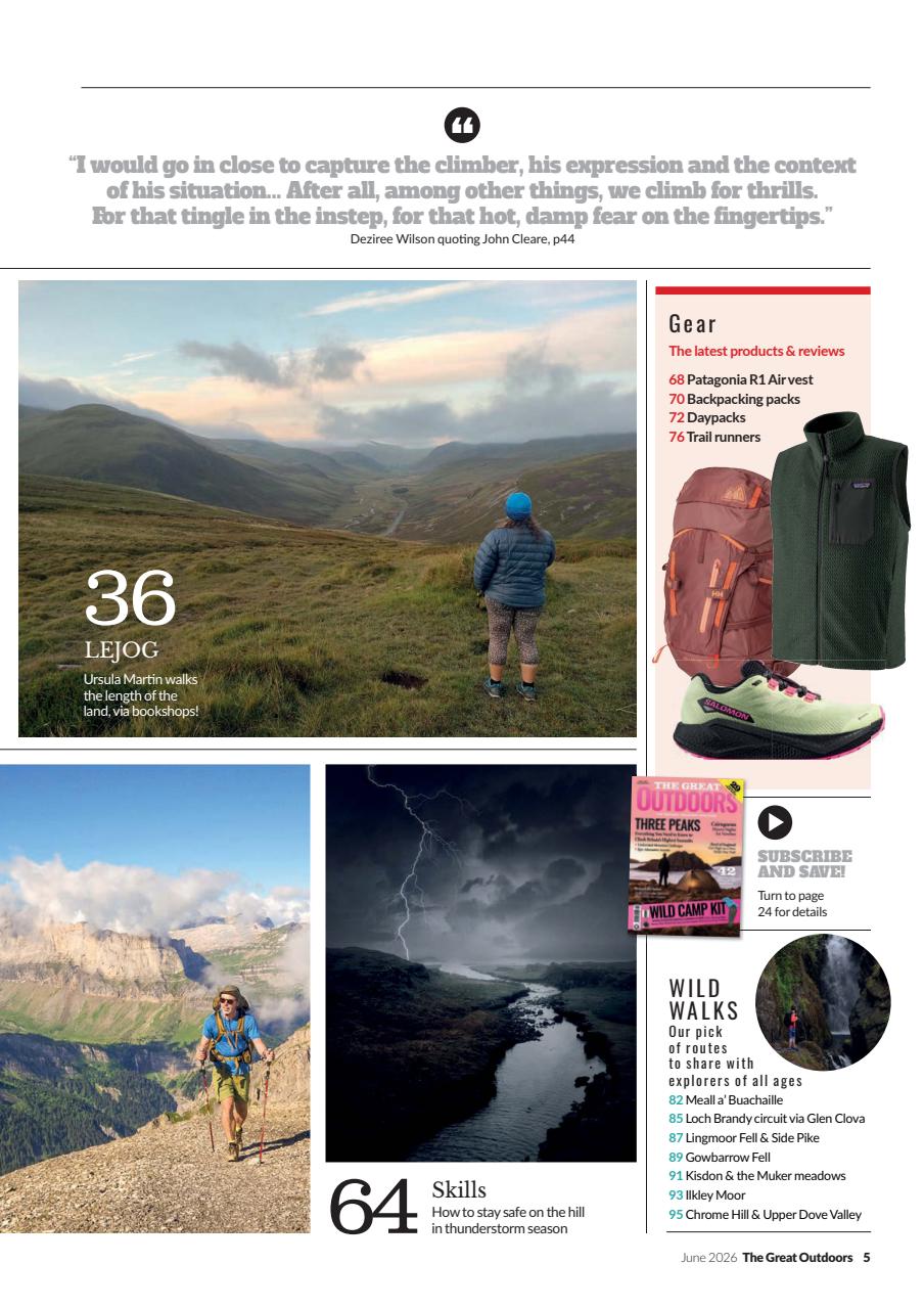 TGO - The Great Outdoors Magazine Preview Pages